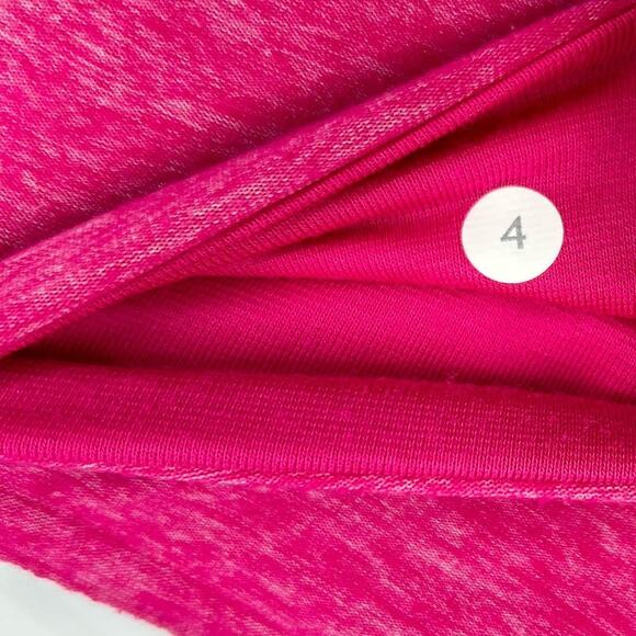 Lululemon Wunder Under Crop Leggings Heathered Jewelled Magenta Size 4 - Picture 5 of 9